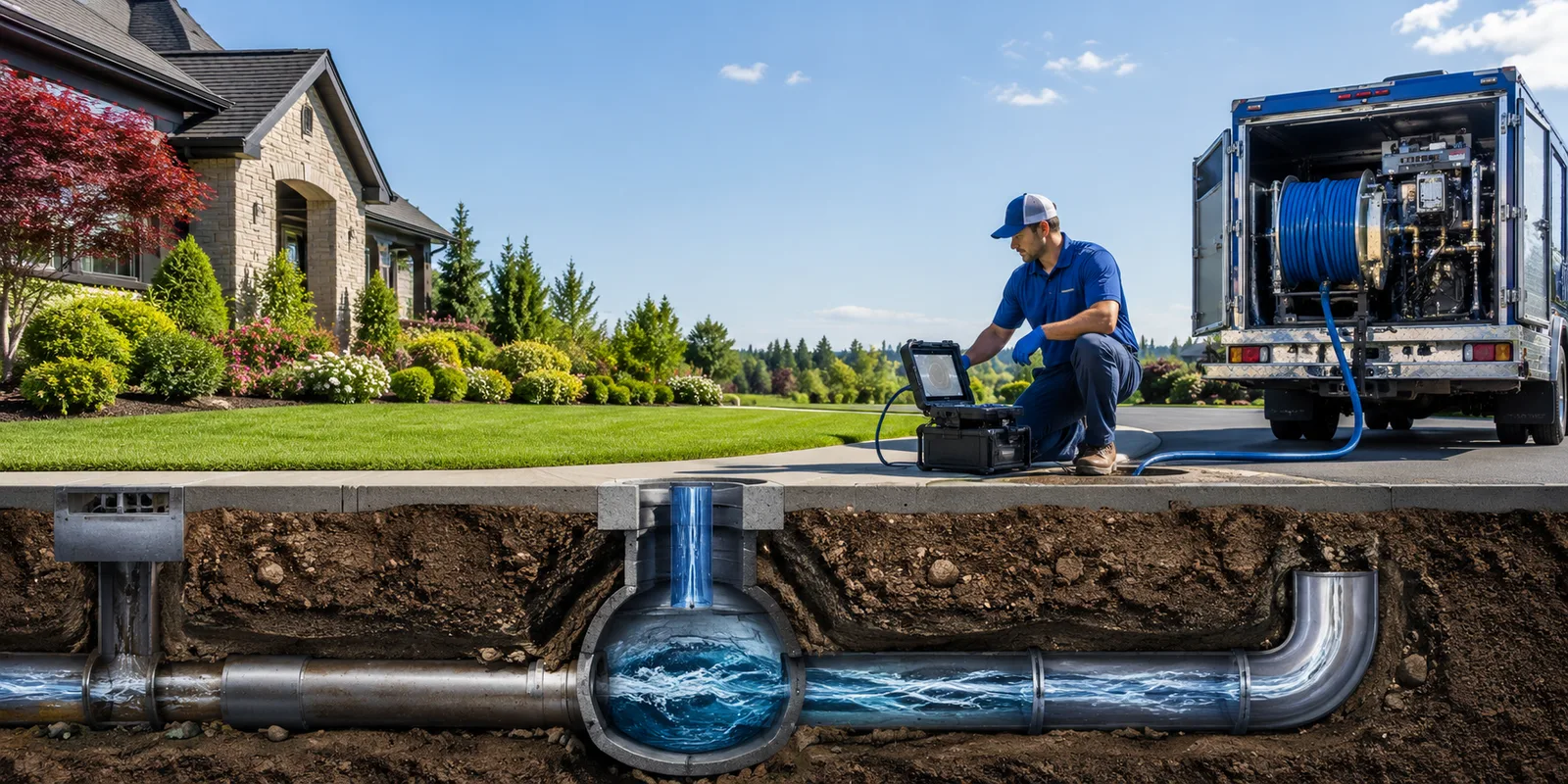 Drainage restoration information for Koosharem, UT
